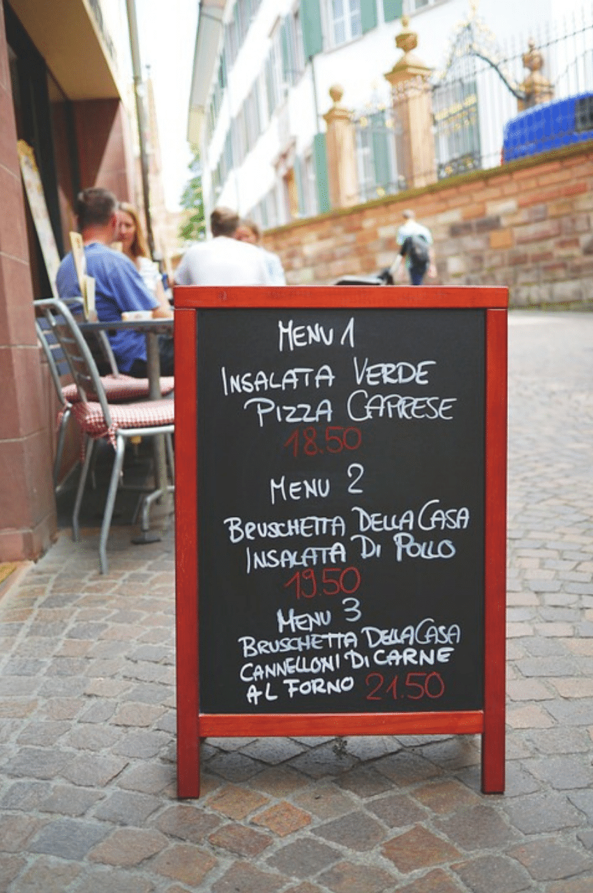 Specialized Menu