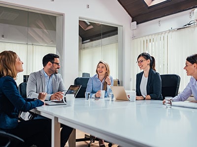 Financial office workers