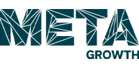 Meta logo in teal