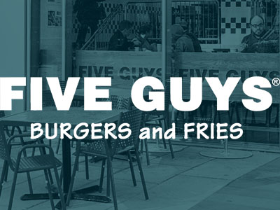 Five guys burgers and fries.