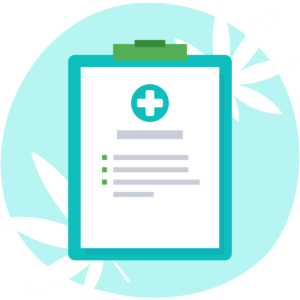 cannabis dispensary security plan article illustration of clipboard