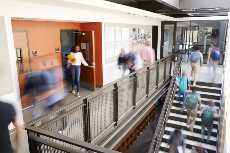 staircase-security-school
