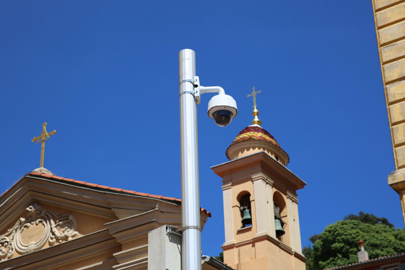 church-security-camera-outside