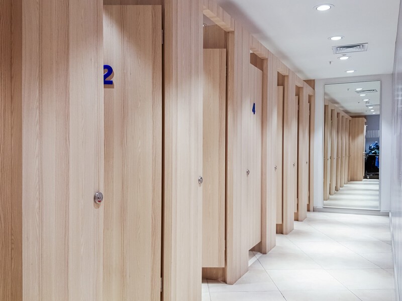 Store fitting rooms