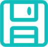 This is a save icon based on a floppy disk. It symbolizes how solink has easy save and share features to help with case management.