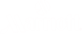 The marriott logo on a green background.