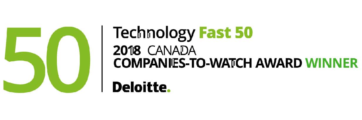 Solink wins the Technology fast 50 award for companies to watch in Canada, from Deloitte in 2018