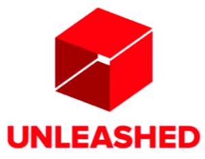 Unleashed logo on a white background.