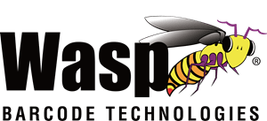 The logo for wasp barcode technologies.