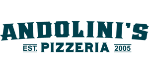 Andolini Pizzeria logo. Andolini uses Solink within their full-service restaurant