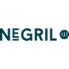 Text displaying "NEGRIL" with the letters "ATL" inside a small circle at the end.